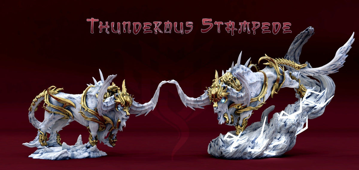 Thunderous Stampede - Dynasty of the Wild - Mini Monster Mayhem - Sigmarite Boutique