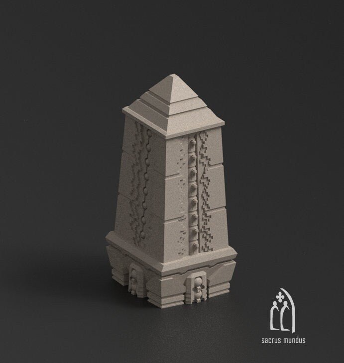 Tower A - Davonis the Ancient Burial Site - Sacrus Mundus Designs - Sigmarite Boutique
