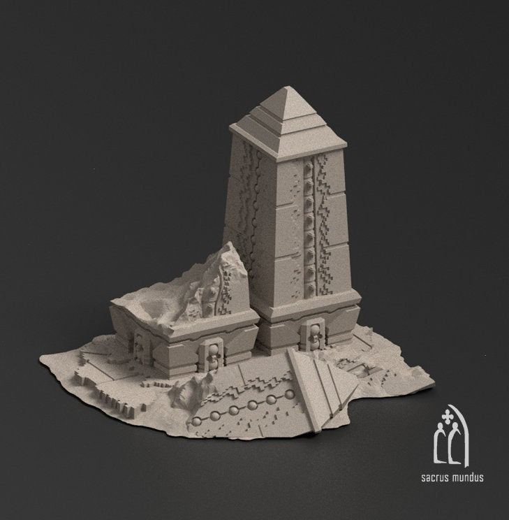 Tower A - Davonis the Ancient Burial Site - Sacrus Mundus Designs - Sigmarite Boutique