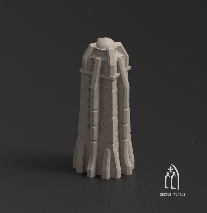 Tower B - Davonis the Ancient Burial Site - Sacrus Mundus Designs - Sigmarite Boutique
