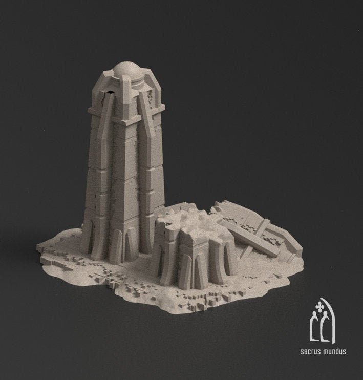 Tower B - Davonis the Ancient Burial Site - Sacrus Mundus Designs - Sigmarite Boutique
