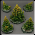 Toxic Alien Pines - Fantastic Plants and Rocks - Print Your Monsters - Sigmarite Boutique