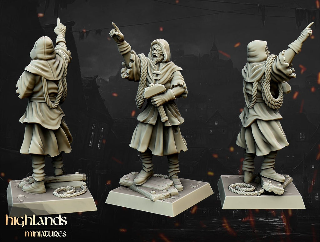 Trebuchet and Crew - Highlands Miniatures - Sigmarite Boutique