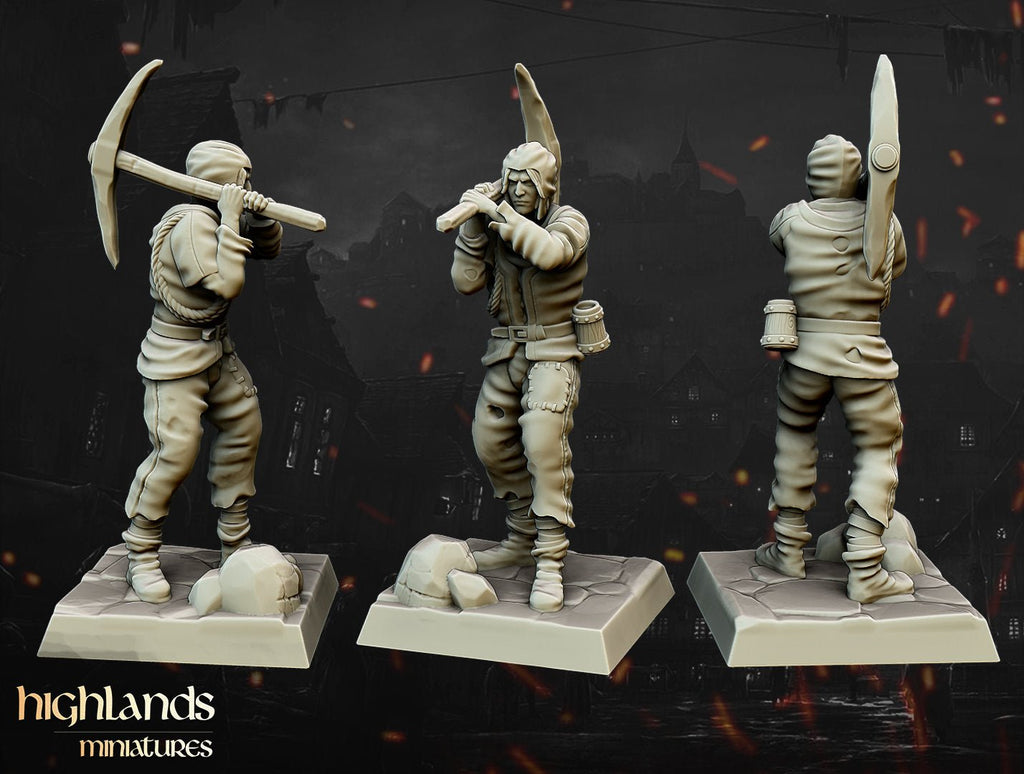 Trebuchet and Crew - Highlands Miniatures - Sigmarite Boutique
