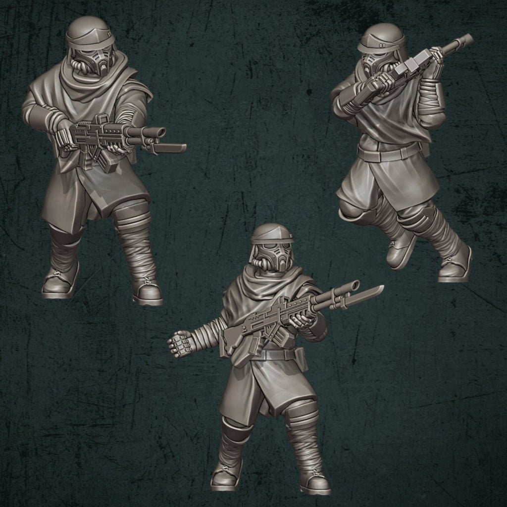 Trench Devils Assault Squad - Quartermaster 3D - Sigmarite Boutique