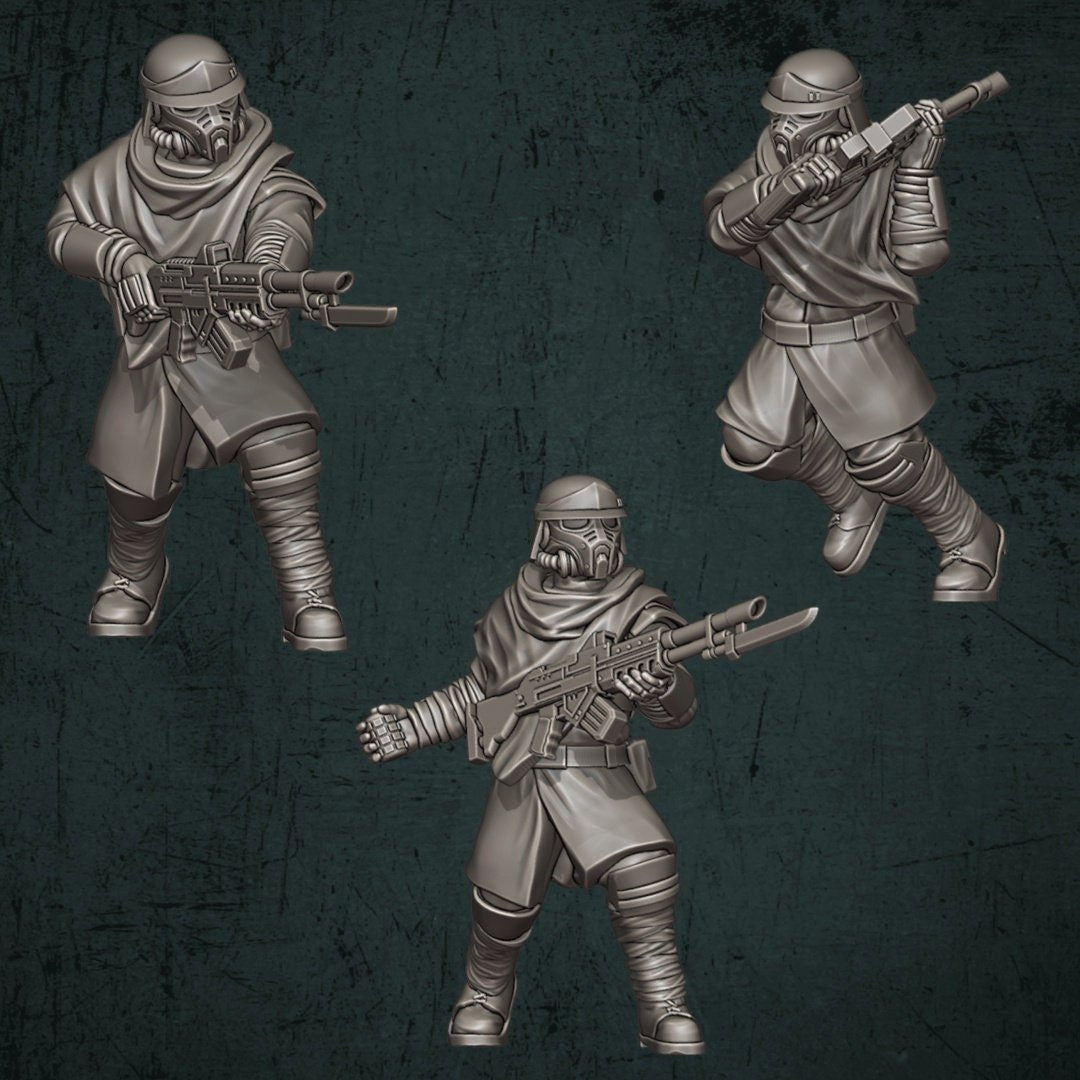 Trench Devils Assault Squad - Quartermaster 3D - Sigmarite Boutique