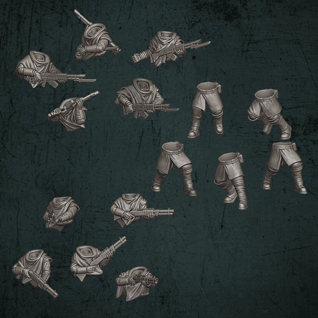 Trench Devils Assault Squad - Quartermaster 3D - Sigmarite Boutique