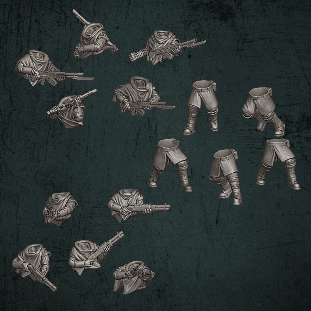 Trench Devils Assault Squad - Quartermaster 3D - Sigmarite Boutique