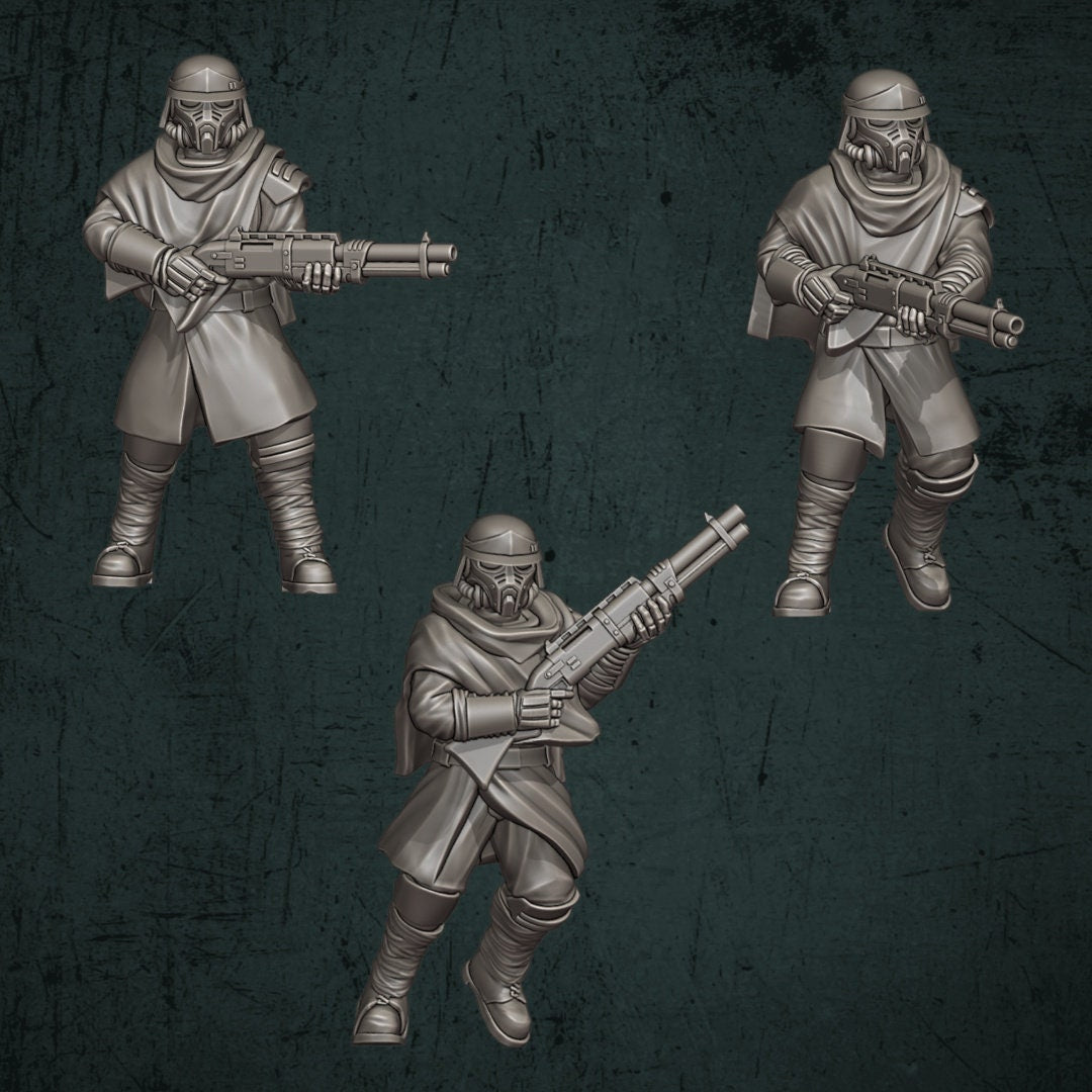 Trench Devils Assault Squad - Quartermaster 3D - Sigmarite Boutique