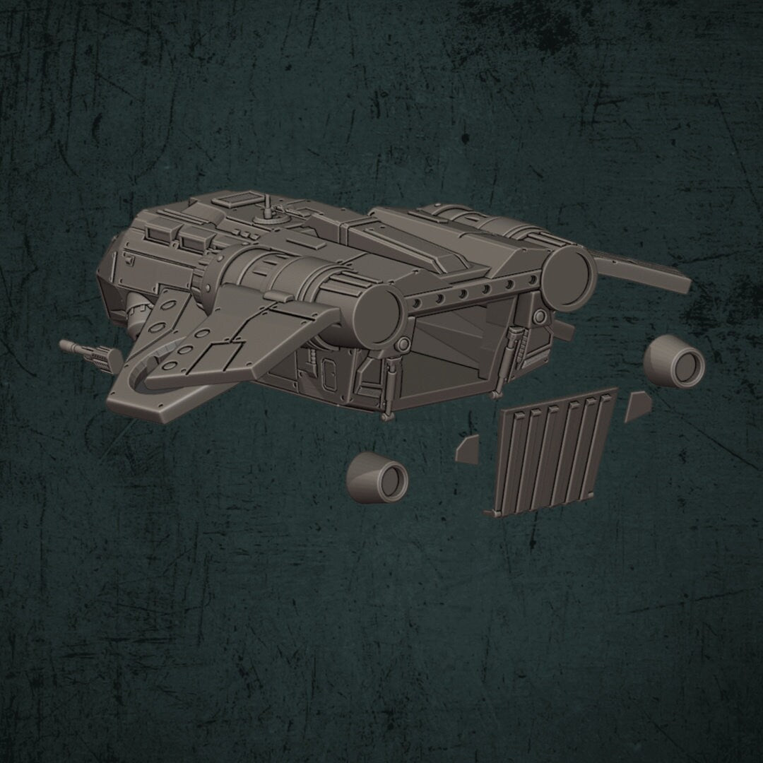 Trench Devils Avros Light Shuttle - Quartermaster 3D - Sigmarite Boutique