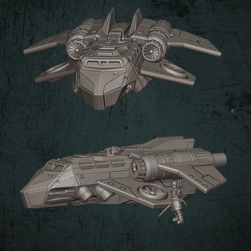 Trench Devils Avros Light Shuttle - Quartermaster 3D - Sigmarite Boutique