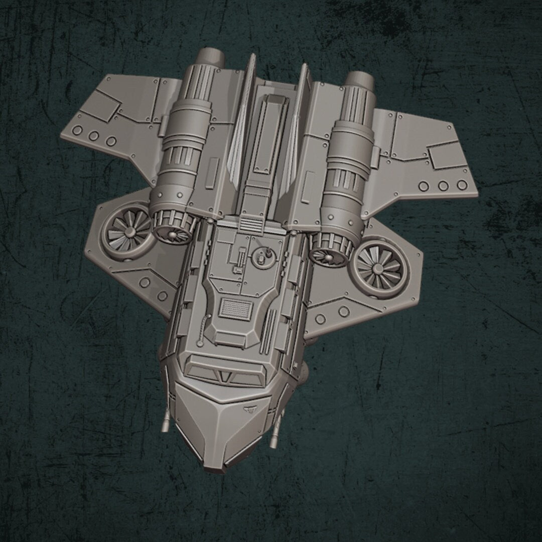 Trench Devils Avros Light Shuttle - Quartermaster 3D - Sigmarite Boutique