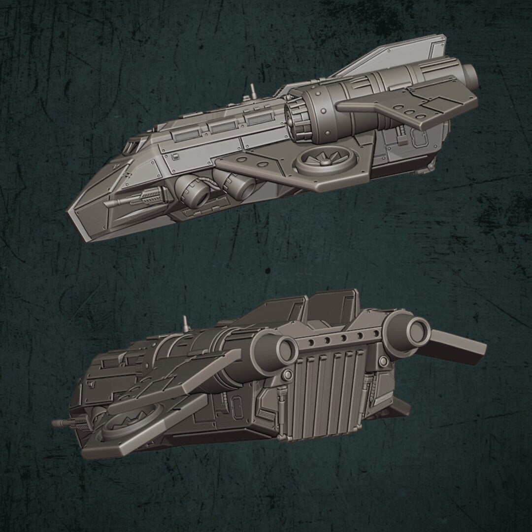 Trench Devils Avros Light Shuttle - Quartermaster 3D - Sigmarite Boutique