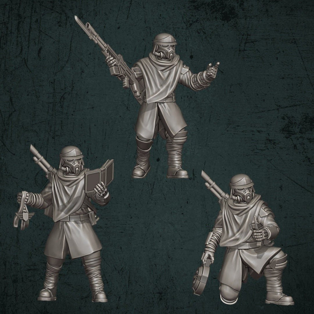 Trench Devils Black Ops Squad - Quartermaster 3D - Sigmarite Boutique