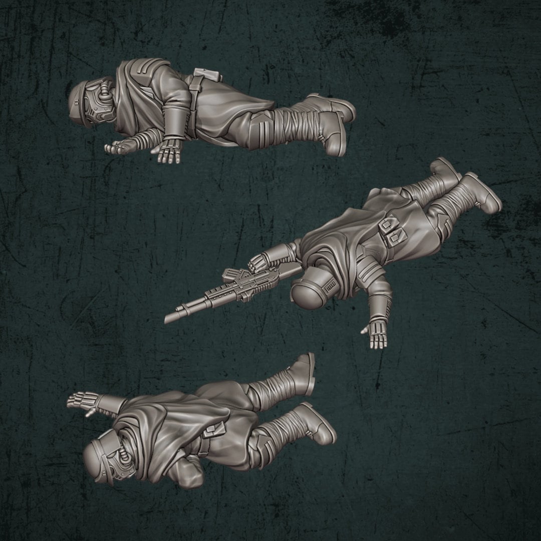 Trench Devils Casualties - Quartermaster 3D - Sigmarite Boutique