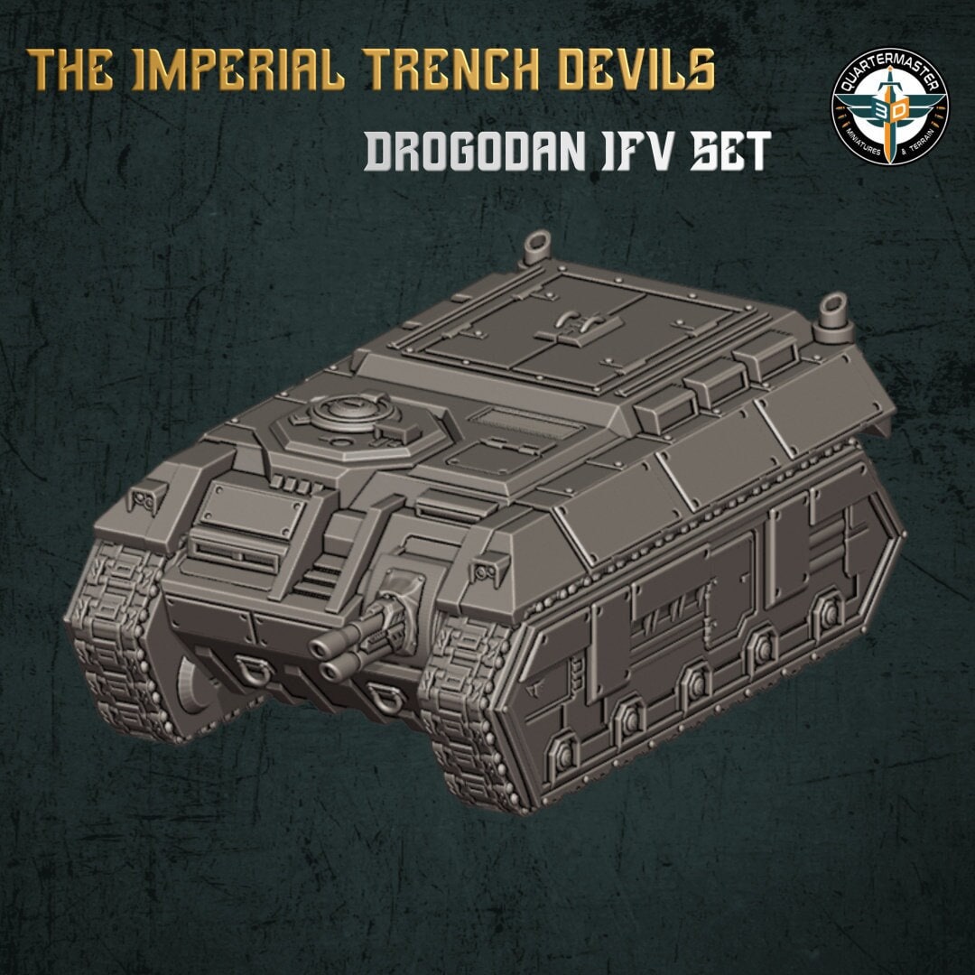Trench Devils Drogodan IFV - Quartermaster 3D - Sigmarite Boutique
