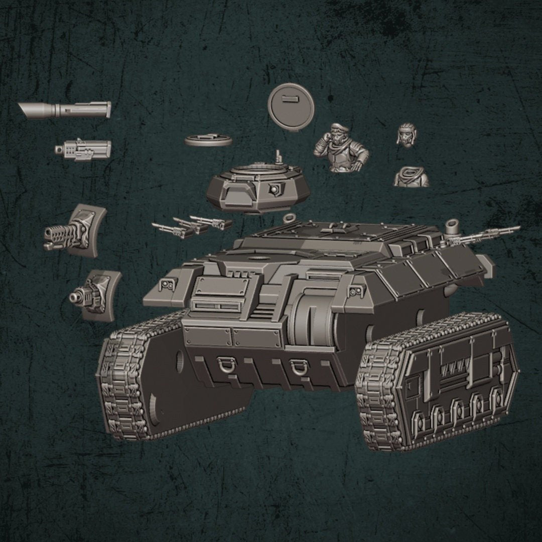 Trench Devils Gremlin IFV - Quartermaster 3D - Sigmarite Boutique