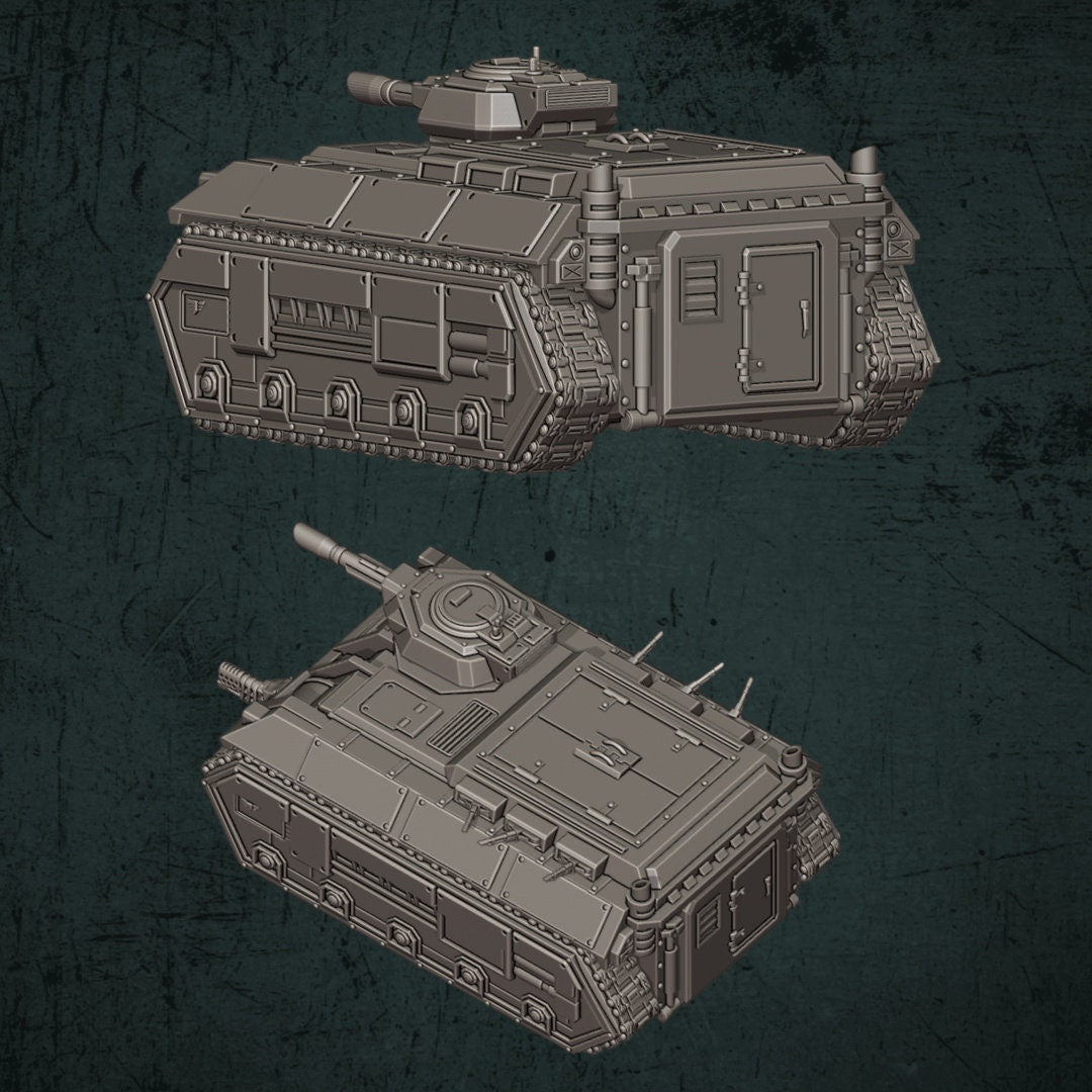 Trench Devils Gremlin IFV - Quartermaster 3D - Sigmarite Boutique