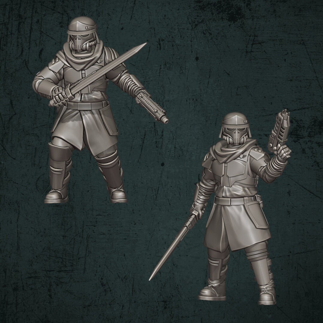 Trench Devils Grenadier Squad - Quartermaster 3D - Sigmarite Boutique