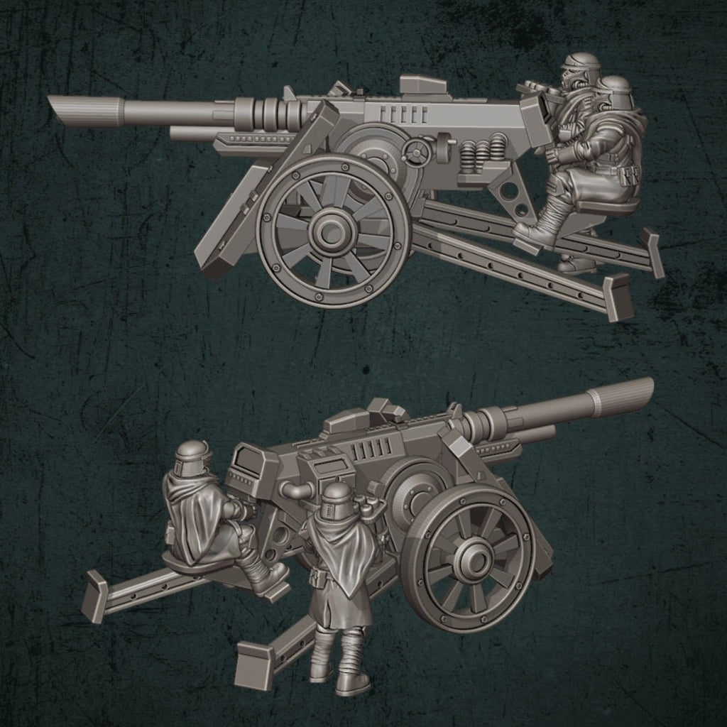 Trench Devils Heavy Artillery - Quartermaster 3D - Sigmarite Boutique