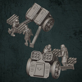 Trench Devils Heavy Artillery - Quartermaster 3D - Sigmarite Boutique