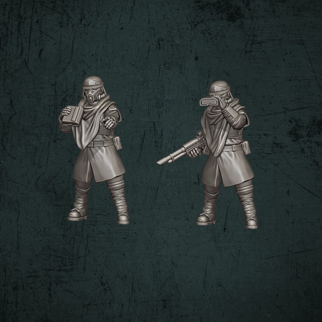 Trench Devils Heavy Artillery - Quartermaster 3D - Sigmarite Boutique