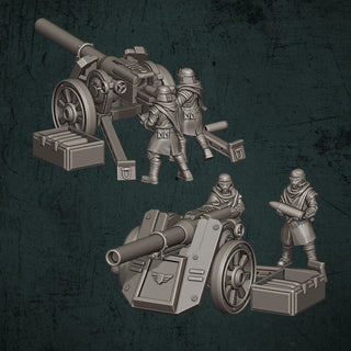 Trench Devils Heavy Artillery - Quartermaster 3D - Sigmarite Boutique