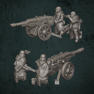 Trench Devils Heavy Weapons Team - Quartermaster 3D - Sigmarite Boutique