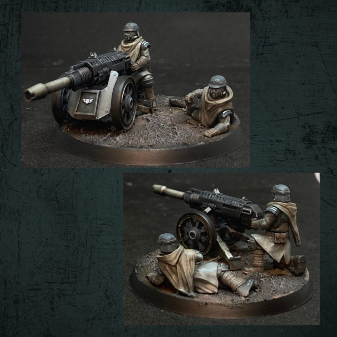 Trench Devils Heavy Weapons Team - Quartermaster 3D - Sigmarite Boutique