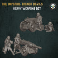 Trench Devils Heavy Weapons Team - Quartermaster 3D - Sigmarite Boutique