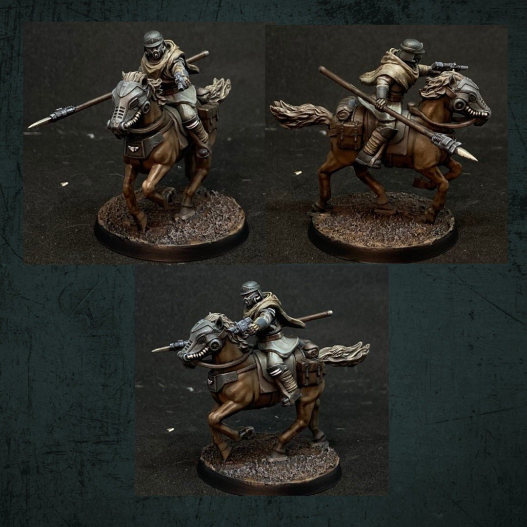 Trench Devils Modular Cavalry - Quartermaster 3D - Sigmarite Boutique