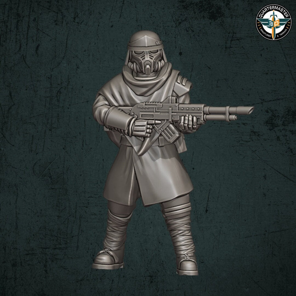Trench Devils Modular Infantry - Quartermaster 3D - Sigmarite Boutique
