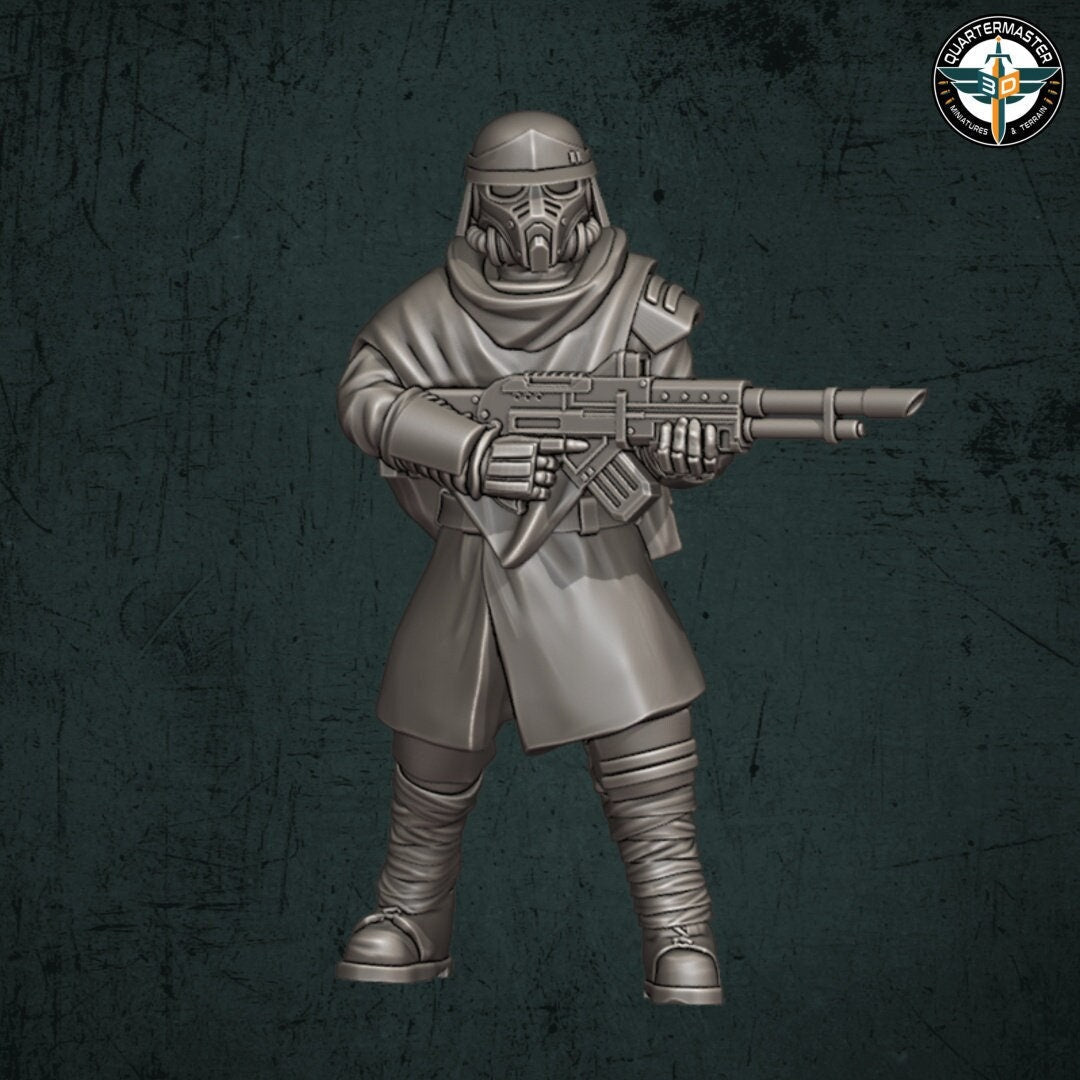 Trench Devils Modular Infantry - Quartermaster 3D - Sigmarite Boutique