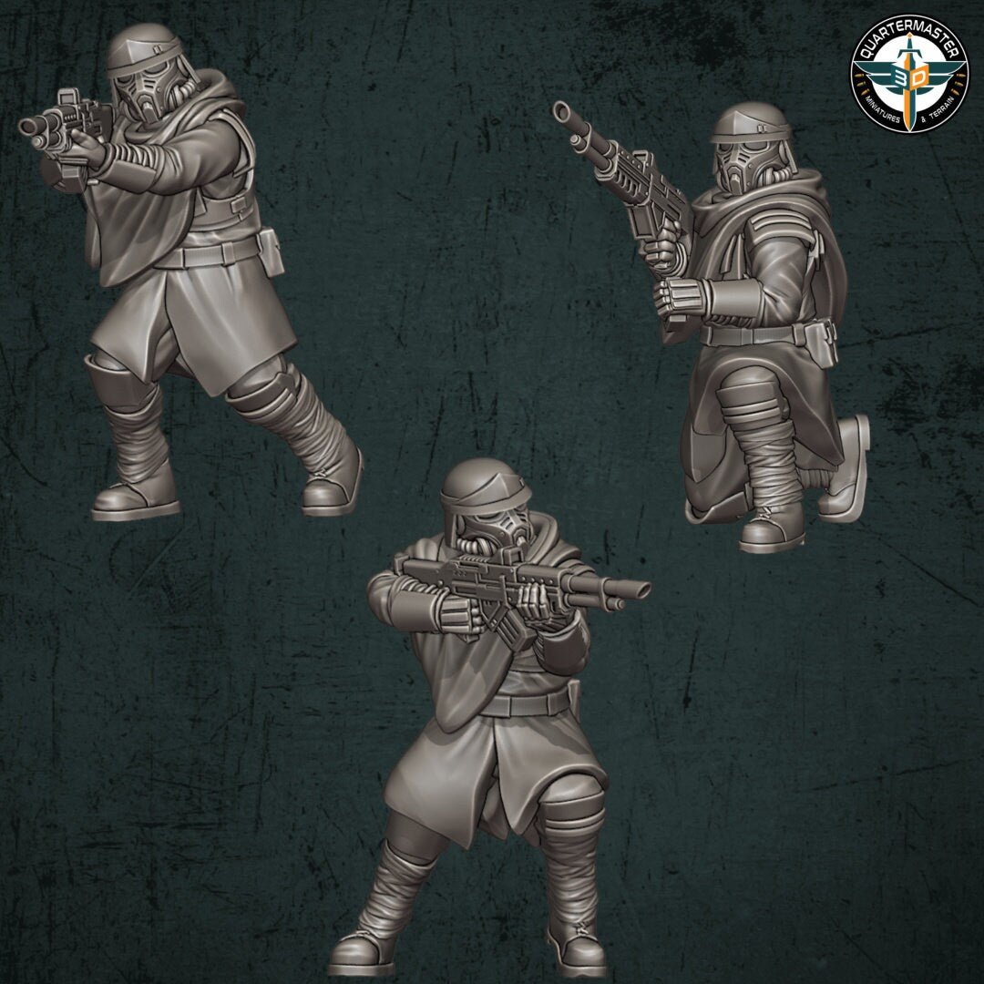 Trench Devils Modular Infantry - Quartermaster 3D - Sigmarite Boutique