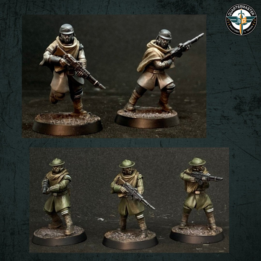 Trench Devils Modular Infantry - Quartermaster 3D - Sigmarite Boutique