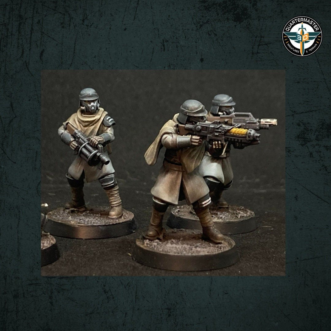 Trench Devils Modular Special Weapons - Quartermaster 3D - Sigmarite Boutique