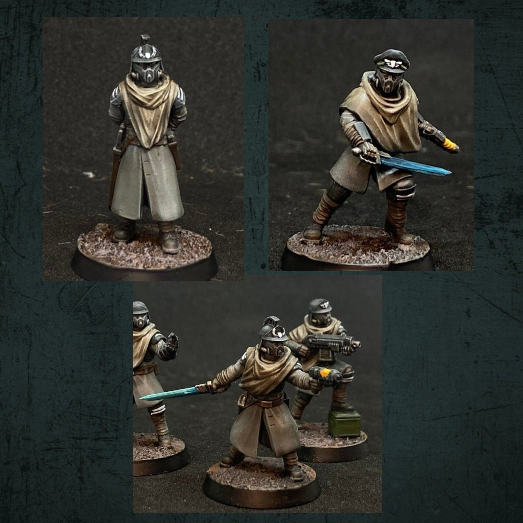Trench Devils Officers and NCOs - Quartermaster 3D - Sigmarite Boutique