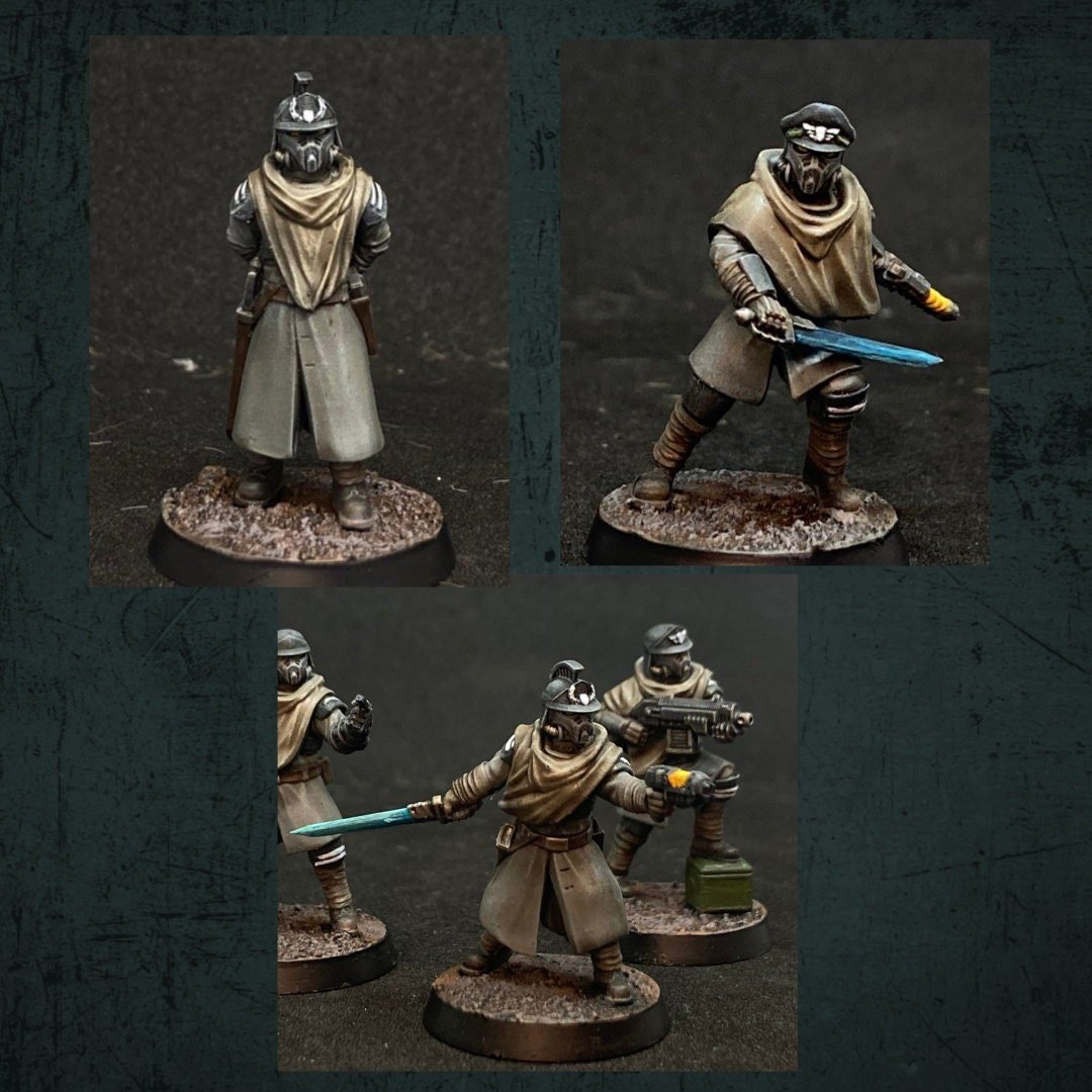 Trench Devils Officers and NCOs - Quartermaster 3D - Sigmarite Boutique