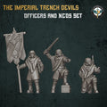 Trench Devils Officers and NCOs - Quartermaster 3D - Sigmarite Boutique