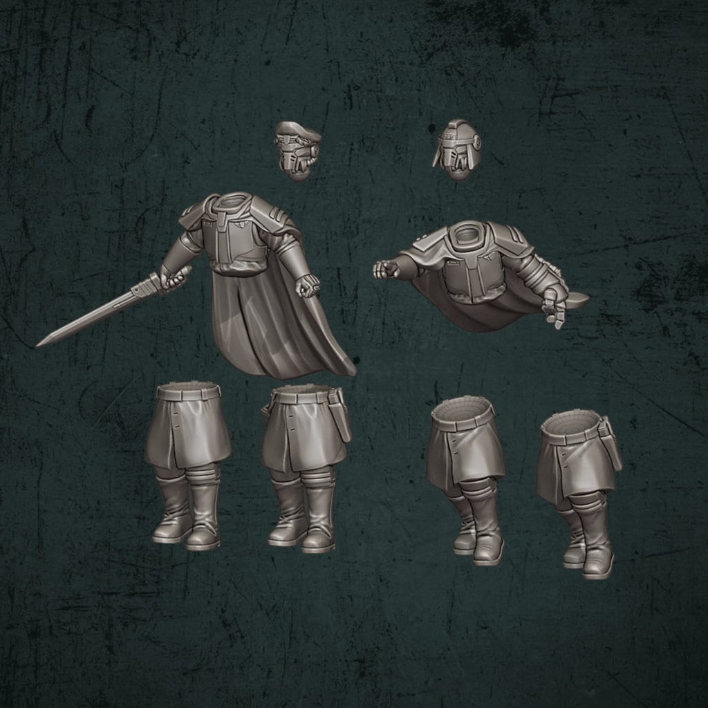 Trench Devils Overseers - Quartermaster 3D - Sigmarite Boutique