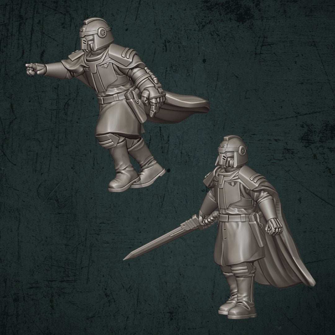Trench Devils Overseers - Quartermaster 3D - Sigmarite Boutique