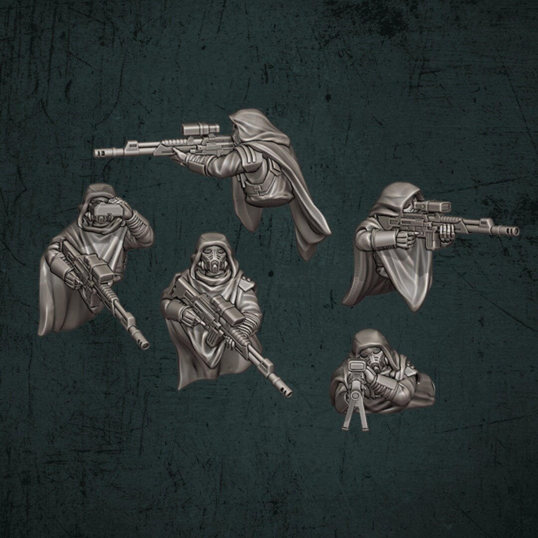 Trench Devils Pathfinder Squad - Quartermaster 3D - Sigmarite Boutique