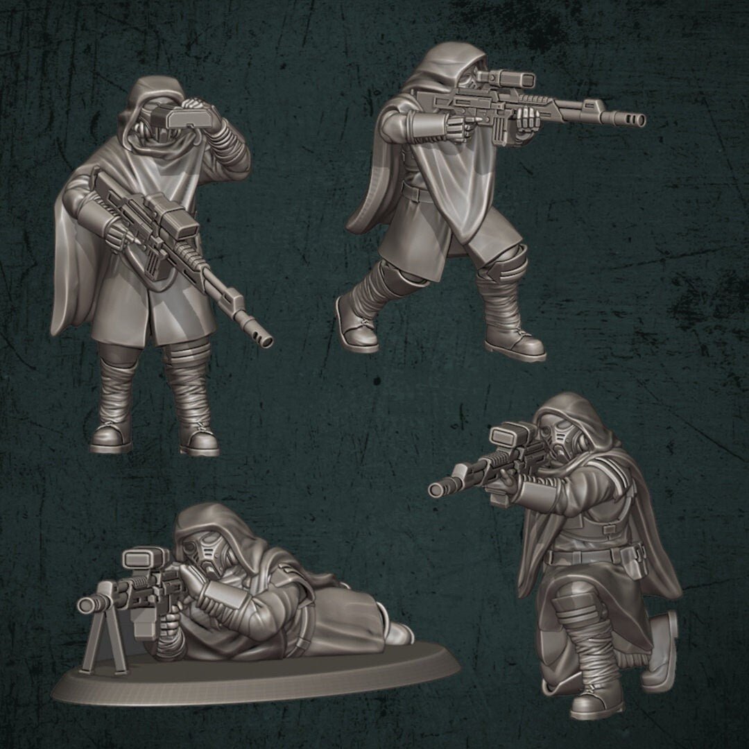 Trench Devils Pathfinder Squad - Quartermaster 3D - Sigmarite Boutique