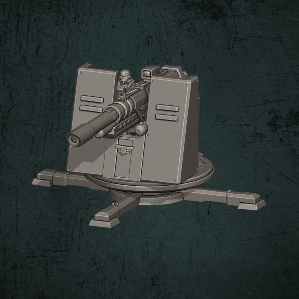 Trench Devils Turbo Laser Emplacement - Quartermaster 3D - Sigmarite Boutique