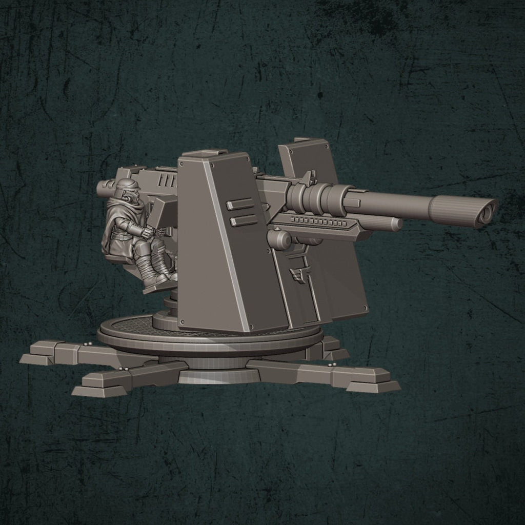 Trench Devils Turbo Laser Emplacement - Quartermaster 3D - Sigmarite Boutique