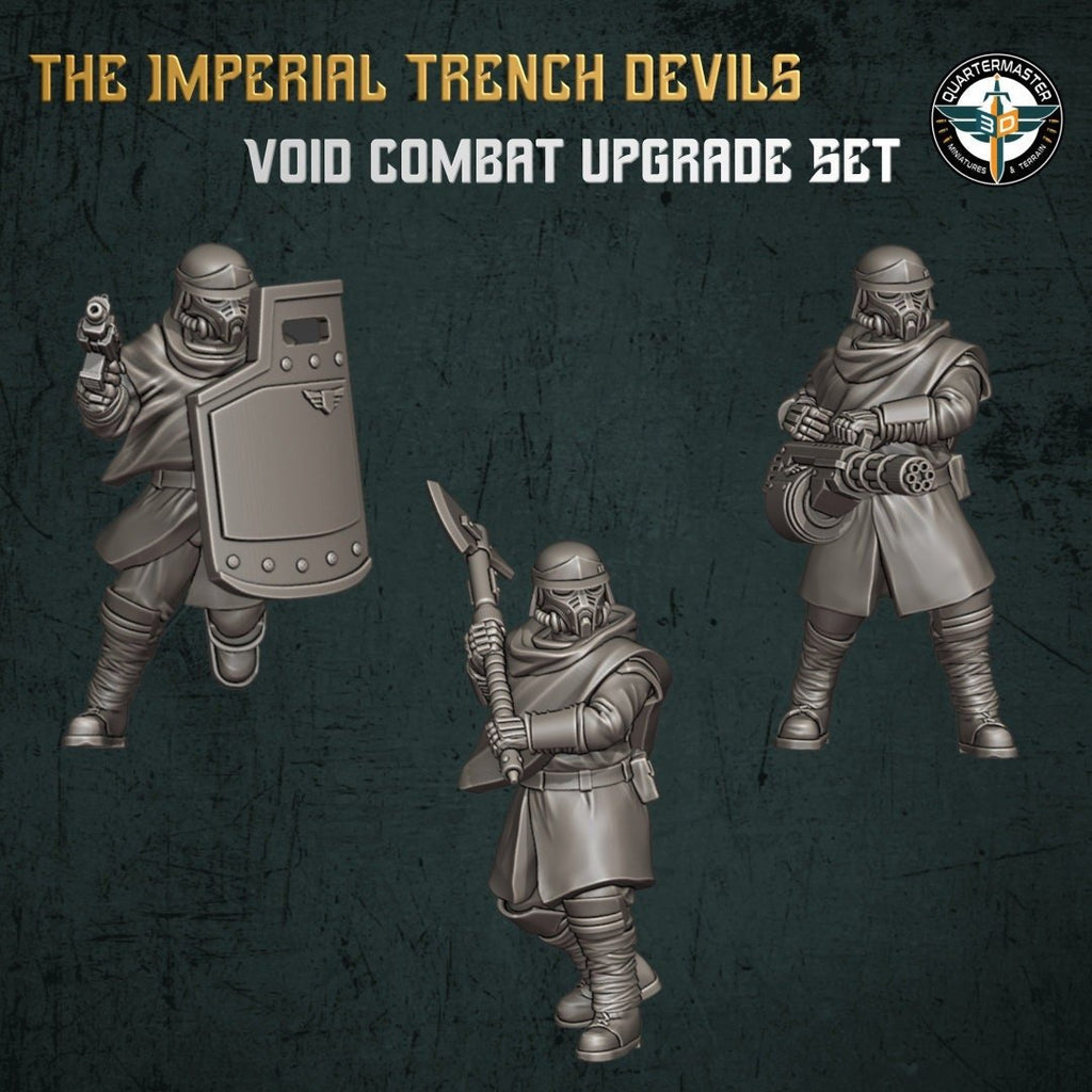 Trench Devils Void Combat Squad - Quartermaster 3D - Sigmarite Boutique
