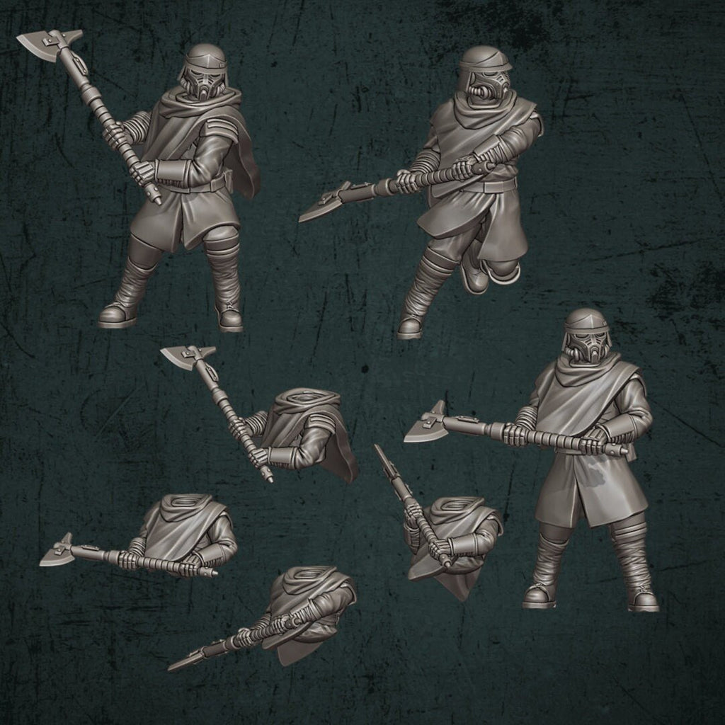 Trench Devils Void Combat Squad - Quartermaster 3D - Sigmarite Boutique