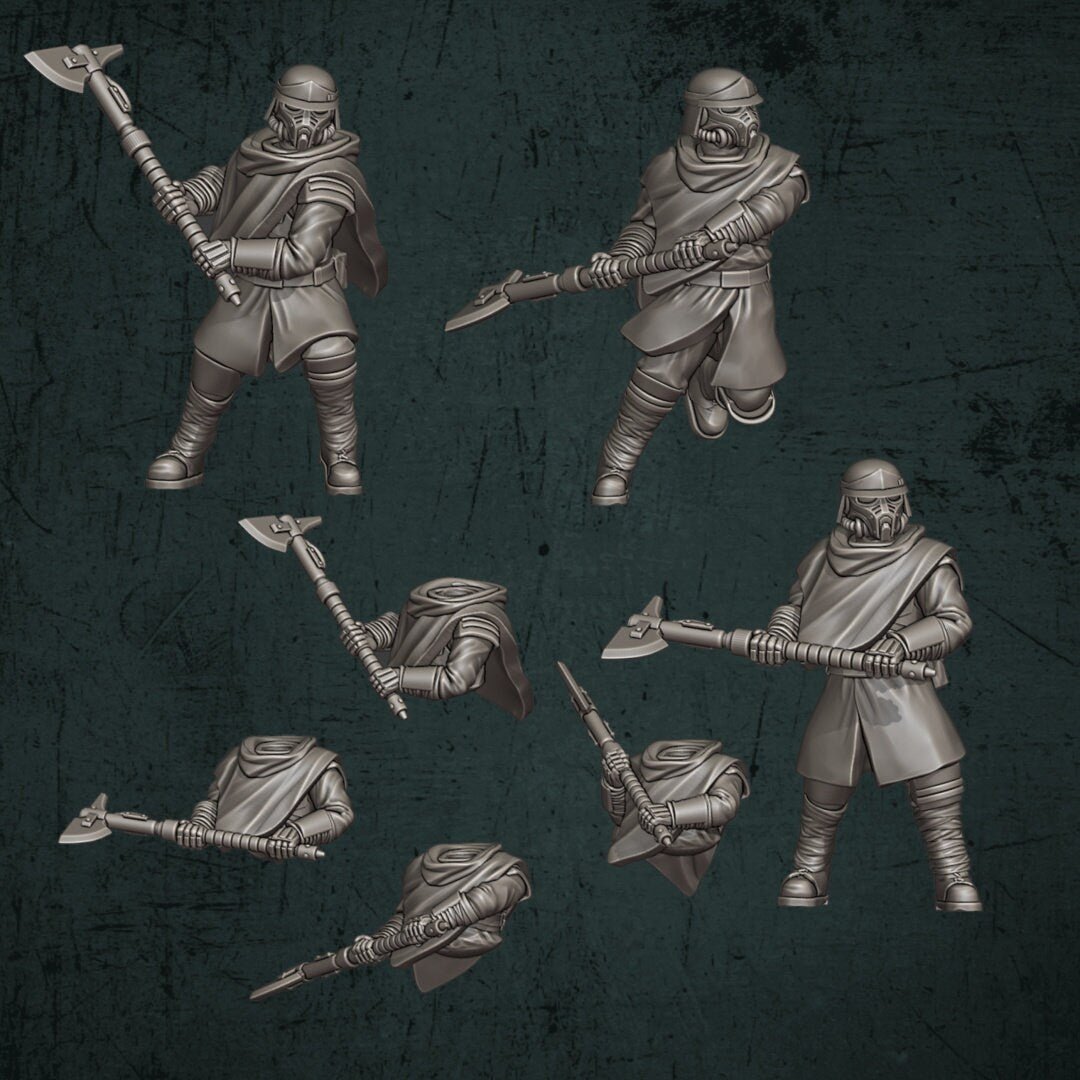 Trench Devils Void Combat Squad - Quartermaster 3D - Sigmarite Boutique
