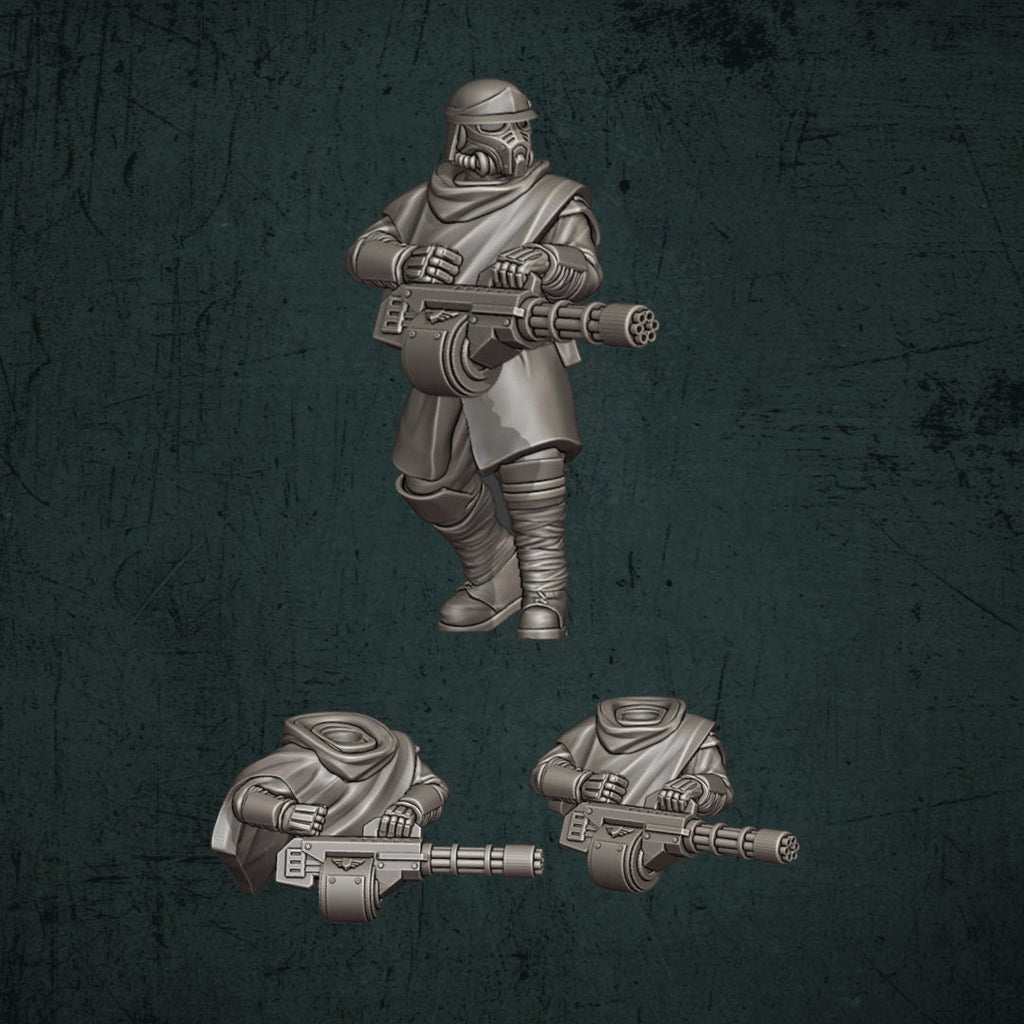 Trench Devils Void Combat Squad - Quartermaster 3D - Sigmarite Boutique