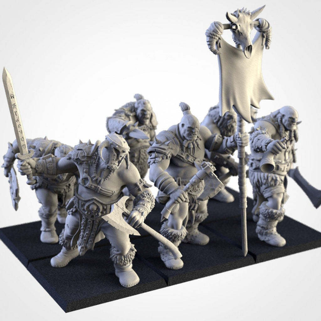 Tribe Ogres - Northern Ogres - Txarli Factory - Sigmarite Boutique